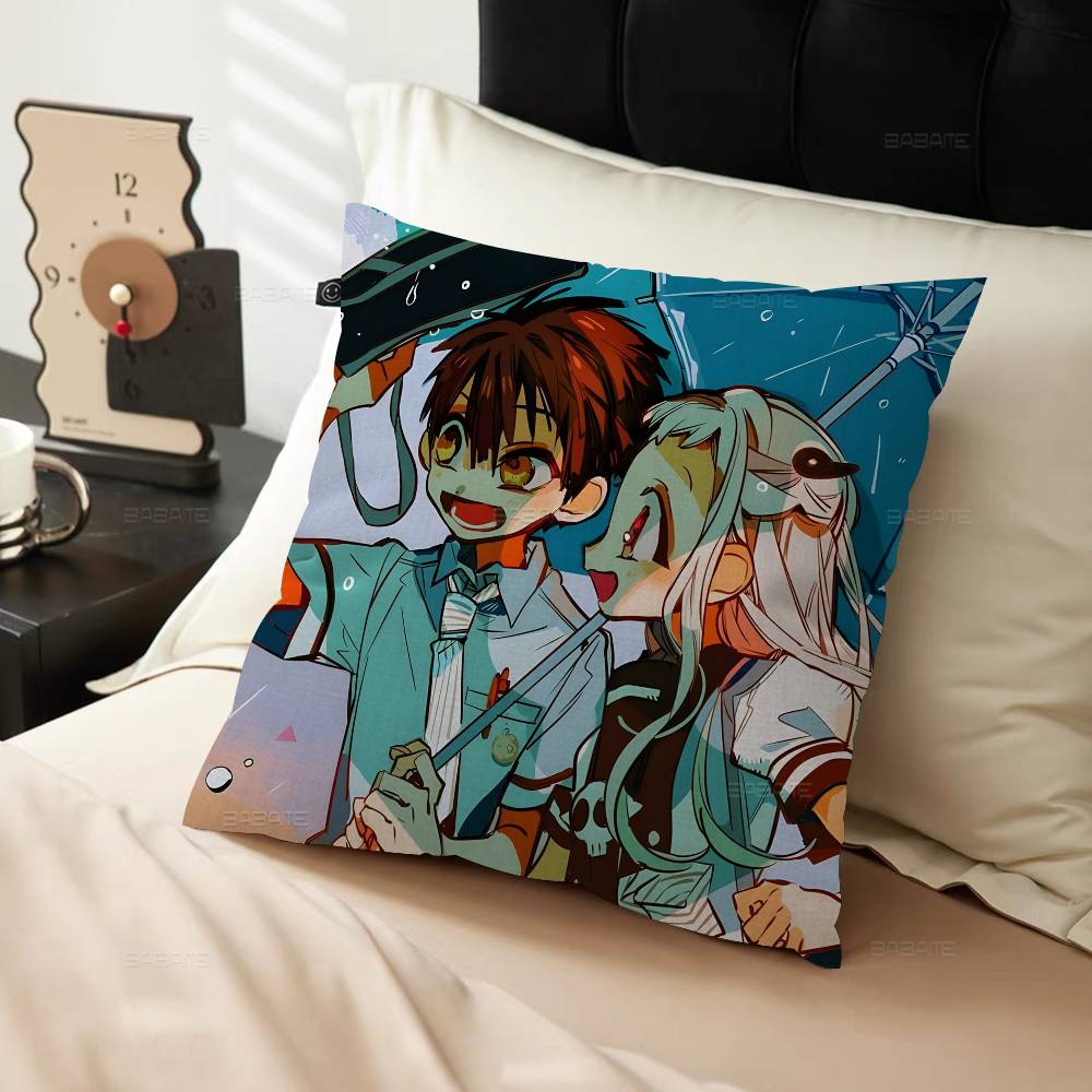 Anime Toilet B-Bound H-Hanako Kun Pillow Cushion Cover Pillowcase Living Room Sofa Home Decor