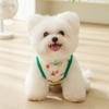 Cute Wind Cartoon Full of Printed Pet Two-legged Clothes Medium and Small Bichon Teddy Dog Summer Tractable Mesh Vest