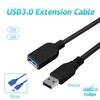 2M/3M USB Extension Cable Male To Female M/F Cord Adapter Super Speed Data Transfer Charging Transmission Hard Disk Connection
