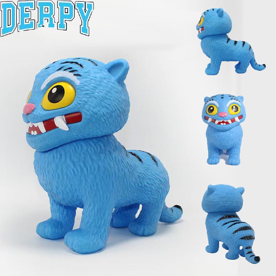 20СМ Аниме Kpop Охотники на демонов Охотница на ведьм Derpys Тигр Высокая внешность Игрушка Дети Декоративная ПВХ кукла Праздничные подарки