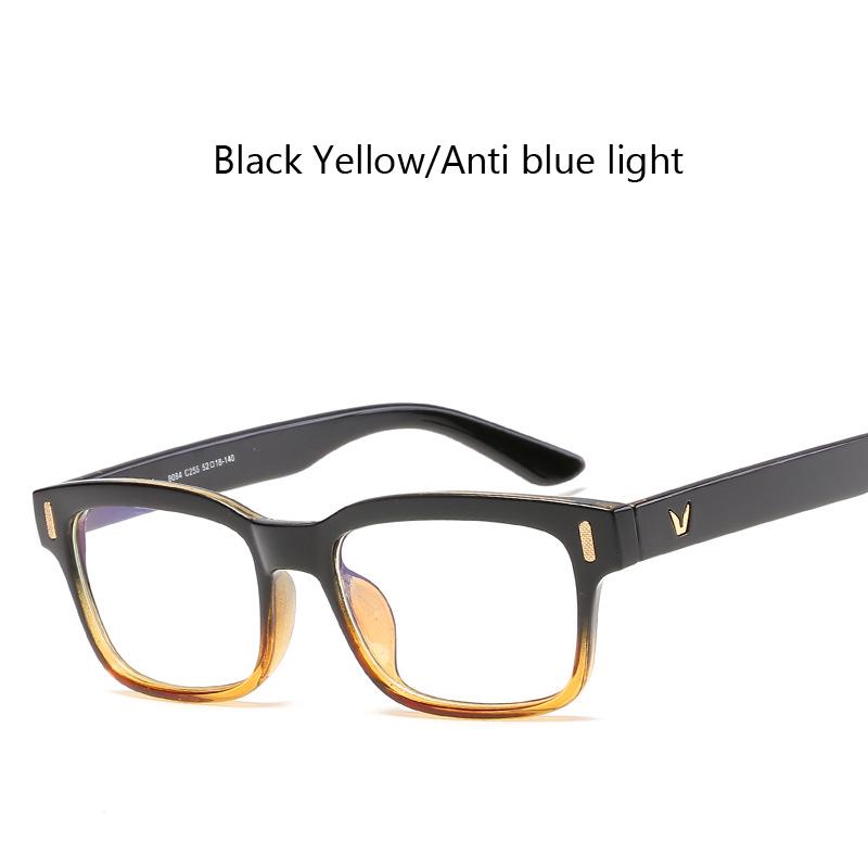 Унисекс игровые очки компьютер против усталости синий свет блокировка УФ-защиты V-образные очки