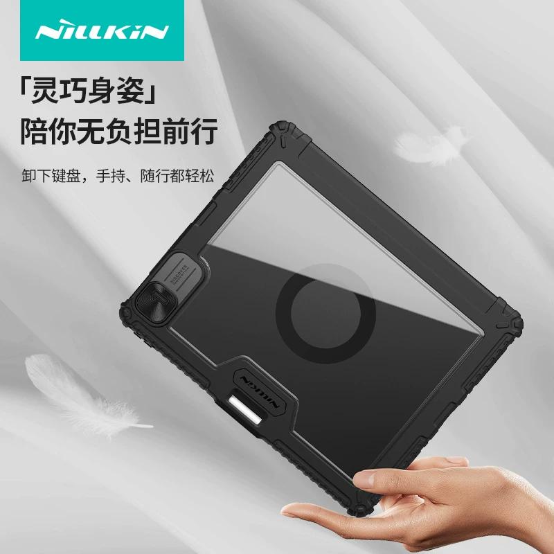 Nillkin Magic Keyboard для iPad Pro 2024 Новый с держателем для карандаша Bluetooth 11 дюймов 13 дюймов Съемный чехол-клавиатура для iPad Air 4 5
