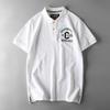 Trendy Export Tail Single Cut-off Short-Sleeved Polo Shirt with Collar
