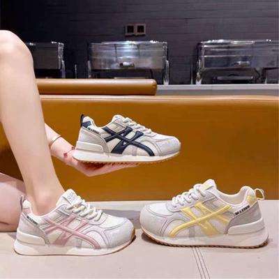 Сетчатые дышащие кроссовки женские весенне-летние новые маленькие белые сетчатые туфли легкие на мягкой подошве тренировочные беговые кроссовки Форрест Гамп