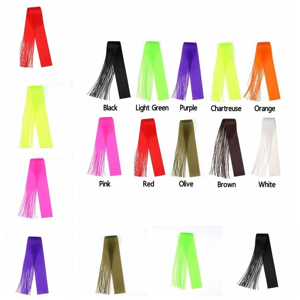 40 Strands/Pack Soft String Rubber Leg 30CM Lure Skirts Material Fishing Jig Terrestrials