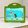 Soft Silicone IPad Pro 11 Case With Adjustable Kickstand Frog Design Air 5 10 Mini 6 9.7 10.2 Inch