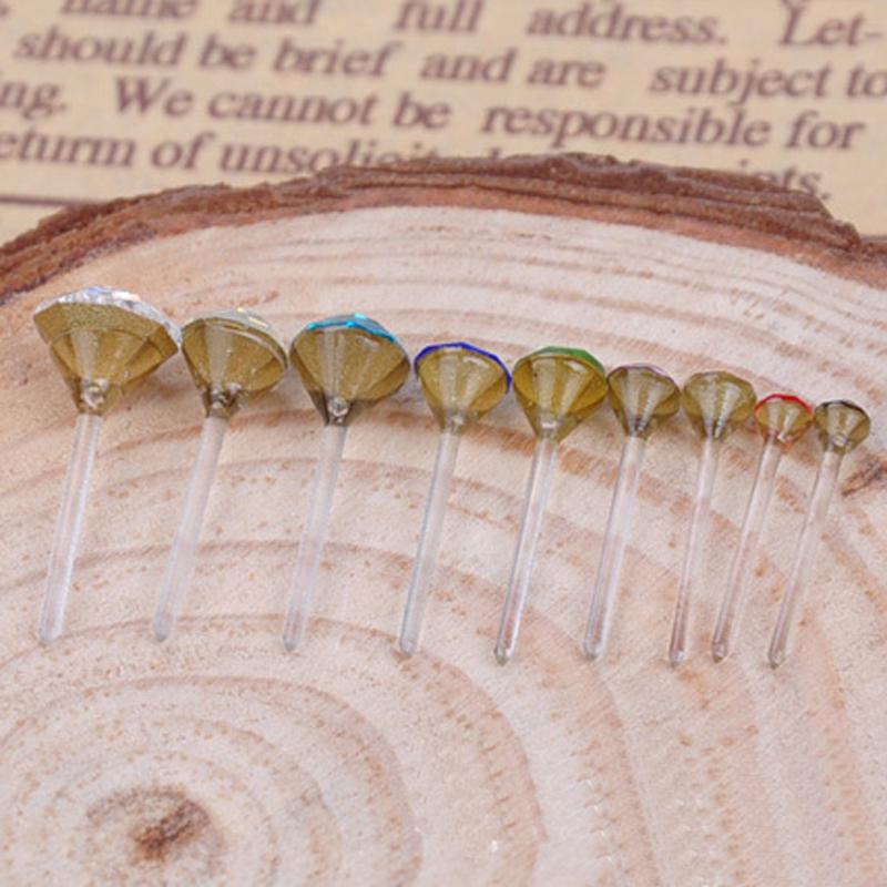 Модные разноцветные серьги для девочек, 20 пар в упаковке, серьги-гвоздики со стразами, модные милые женские серьги-гвоздики с кристаллами