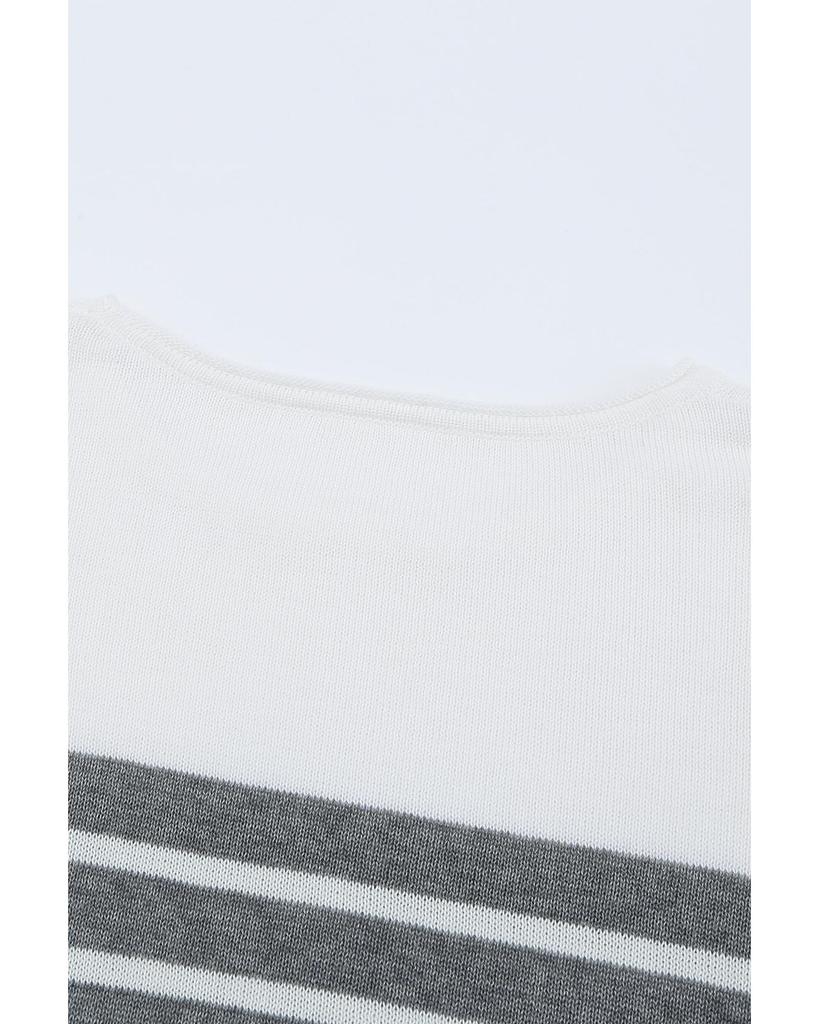 Azura Exchange Colorblock Striped Sweater