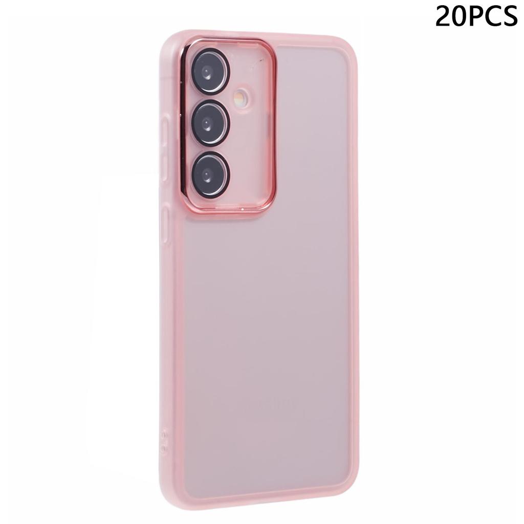 Bulk Purchasing 20Pcs For Samsung Galaxy A15 4G/A15 5G Case Electroplated Camera Frame TPU Phone Cover Precise Cutouts
