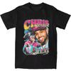 Футболка Chris Brown Bootleg Apparel для мужчин и женщин, дань уважения R&B музыкальному артисту, крутая графическая печать