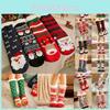 Festive Christmas Slipper Socks Featuring Soft Faux Fleece Lining And Gripper Soles