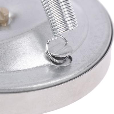 Термометр 0-120 градусов Цельсия, водопроводная труба из нержавеющей стали, трубчатый термометр, дымоходная труба, духовка, барбекю, циферблат, датчик температуры