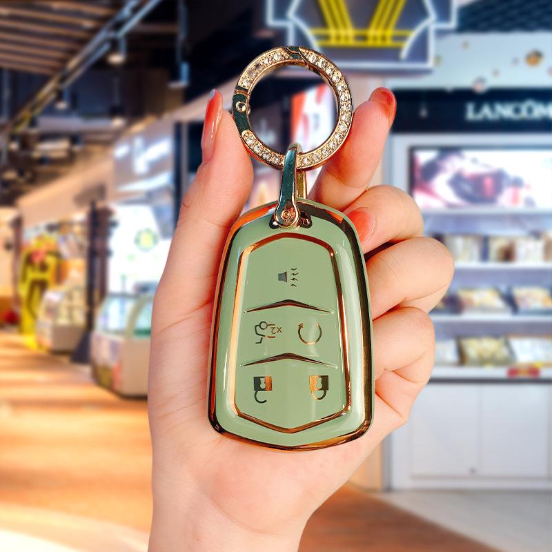 Premium Key Cover for 2022 Cadillac XT5/XT4/CT6/ATSL/XTS