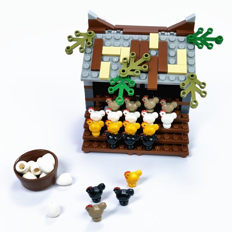 MOC городской питомник строительные блоки кошачий дом ферма части блоки для мальчиков и девочек DIY подарочные игрушки для детей совместимые классические кирпичи