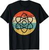 Graphic Birthday Gift Atom Retro Style Science T-Shirt Men Clothing Streetwear Graphic T Shirts Anime Tshirt