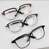 Photo Prop Doll Glasses Metal Pets Glasses Creative Plush Doll Eyeglasses  20cm Dolls