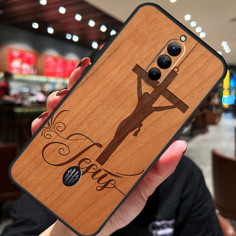 Buddha Jesus Guadalupe Wood Case For ZTE Nubia Red Magic 11 10 8 9 8S 9S 10S Pro Plus 10 Air 5G 6R 6 7 6S 7S Pro Cover