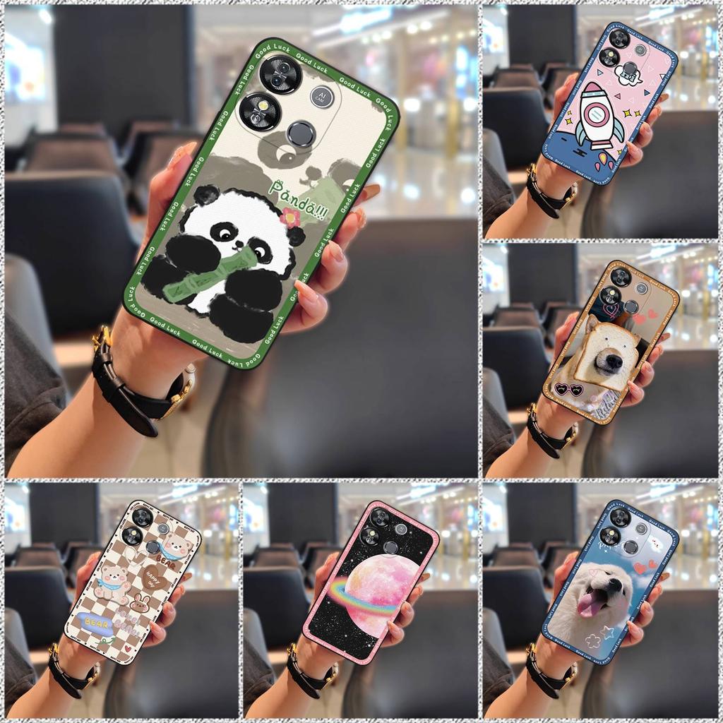 Back Cover Soft Case Phone Case For Oukitel C57 Pro/C57S Protective Anti-dust Dirt-resistant Shockproof Cartoon Graffiti