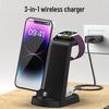 Беспроводная зарядная станция 3-в-1 для iPhone, Apple Watch и наушников