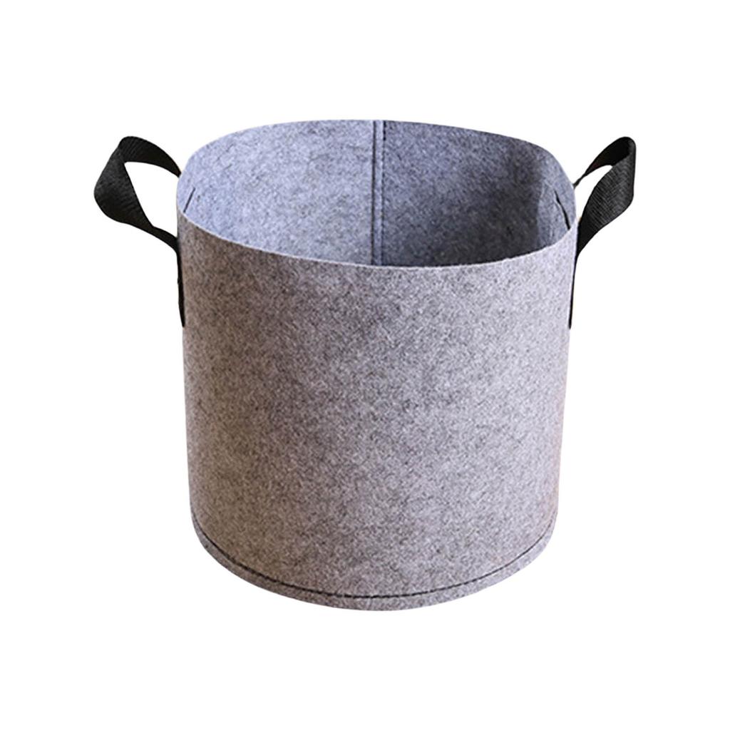 Plant Grow Bag Nonwoven Fabric Pots Plant Growing Bags Vegetable Planter Bags Suitable for Indoor and Outdoor Garden Use