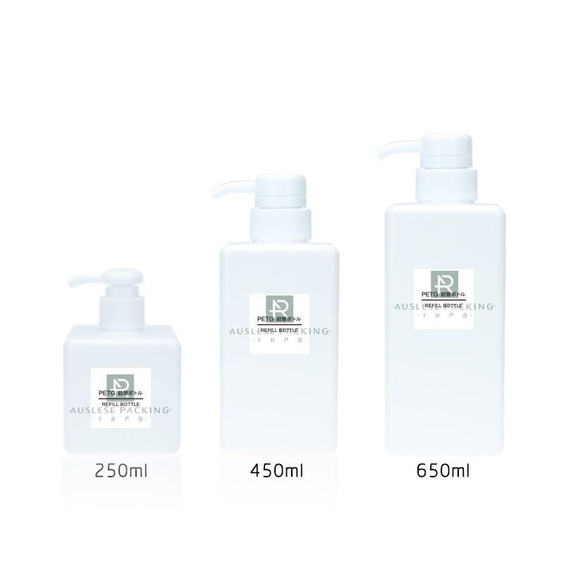 250/450/650 мл дорожный пластиковый прозрачный дозатор, насос, пустая бутылка, жидкий гель для душа, мыло