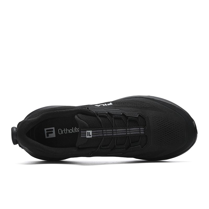 Fila BOA NUVOLE RUN 3+ Амортизация Устойчивость к истиранию Дышащие Покрытие Поддержка Низкие Беговые кроссовки Мужские Черный A12M611801FBK