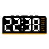 USB Powered Digital Alarm Clock Mood Light TEMP Date Week 2 Alarm Snooze Table Clock 4-level Brightness 12/24H Digital LED Clock2