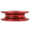 Red Recovery Tow Snatch Ring Pulley Strap Soft Shackle Winch Rope Block Off Road