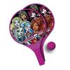 Jeu De Raquettes Monster High - Lot De 2 Raquettes Rose Avec Balle Incluse