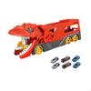 Dinosaur Hauler Track Toy Educational for Boys,Funny Transforms Into Dino Ages 3 Year Old