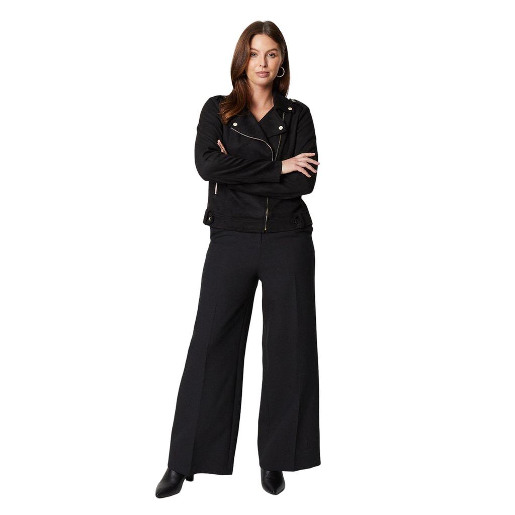 Принципы Женская/женская замшевая байкерская куртка на повязке