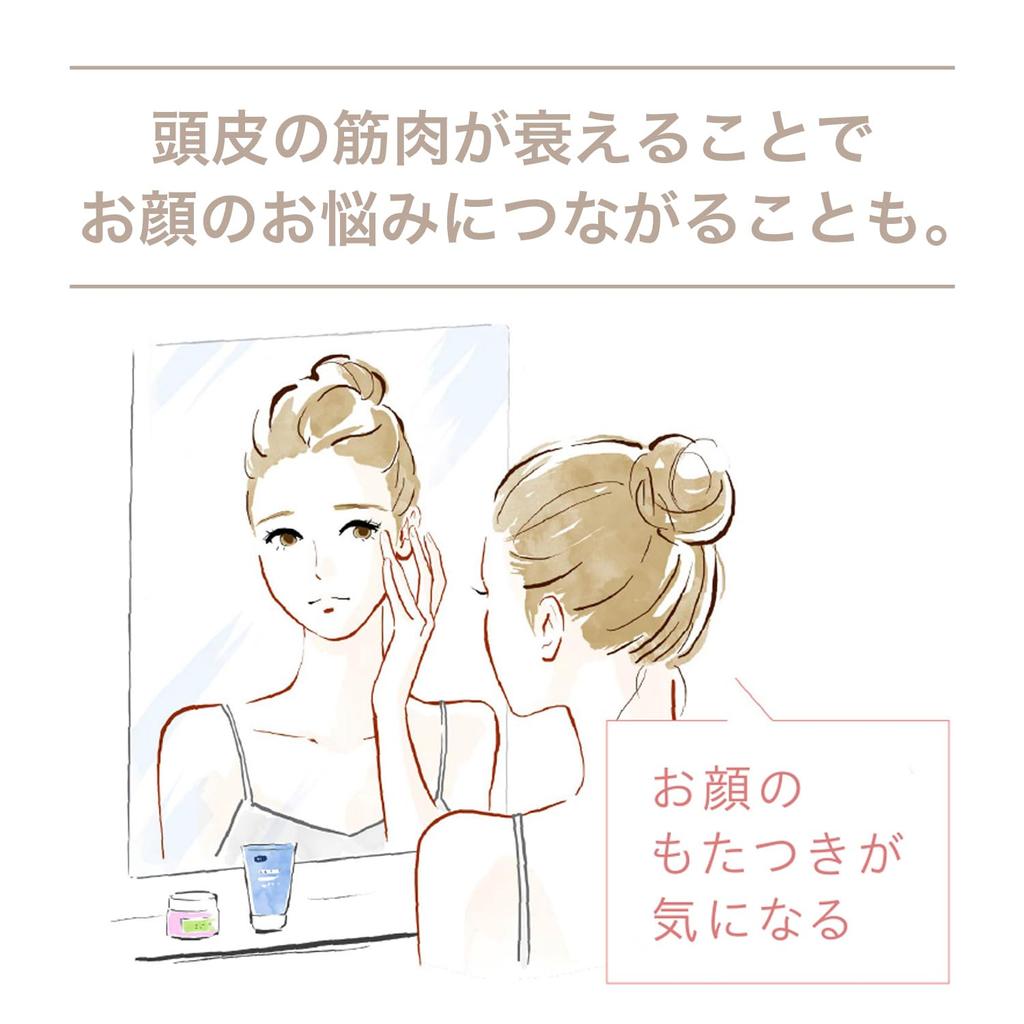 Электрическая щетка Miese Scalp Lift Plus Оборудование для лица EMS Lift Brush MS82W Белый YA-MAN