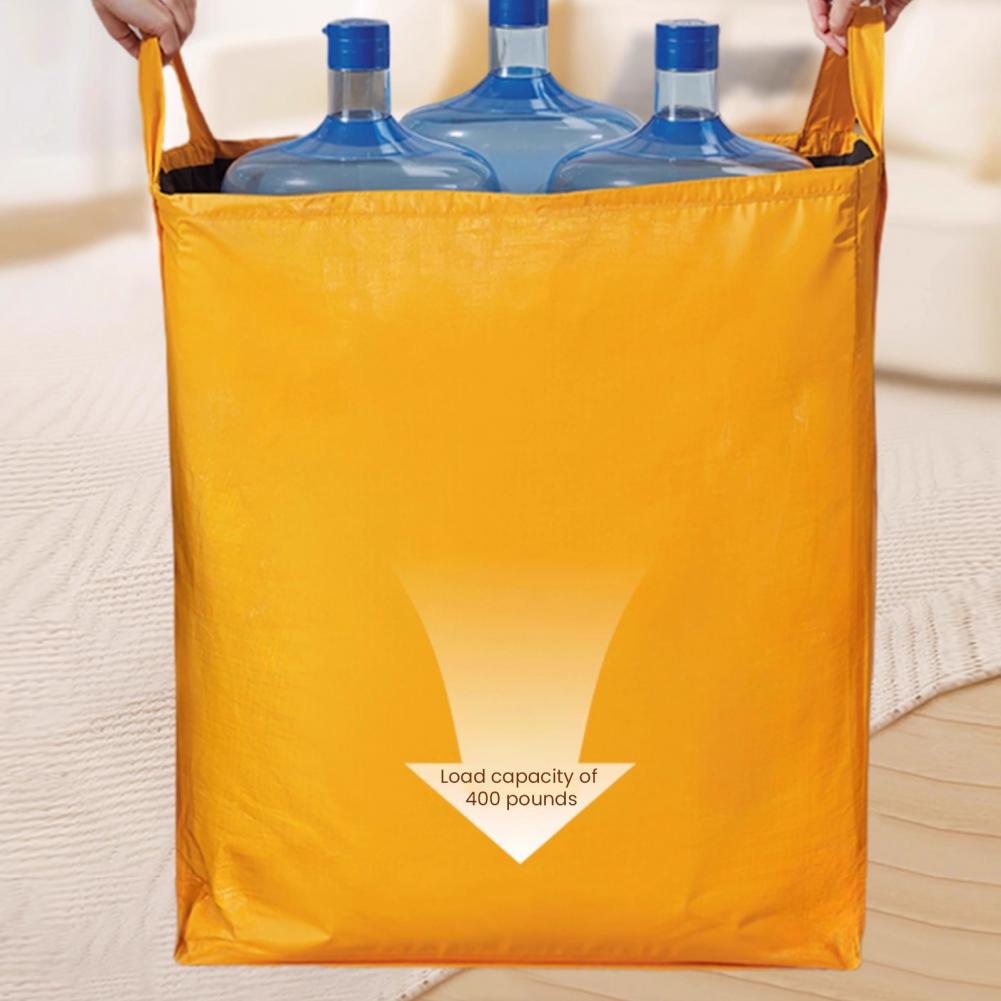 Пылезащитный чехол для одежды с усиленной ручкой, сумка для хранения большого объема, закрывающаяся на молнию, водонепроницаемый контейнер