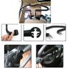 Car Clothes Hanger Multifunctional Car Seat Back Stainless Steel Clothes Drying Rod Car Seat Hook