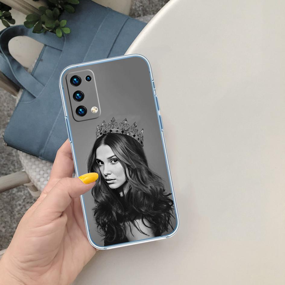 LO63 Чехол с Милли Бобби Браун для Motorola G10 G20 G30 G31 G32 G34 G35 G41 G42 G50 G51 G52 G55 G60 G60S G62 G71 G72 G75