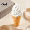 Articulated Ice Cream Toy Retractable Longsword Toy, Twisting Slippery Cone Spiral Rotating Fidget for Kids Adults