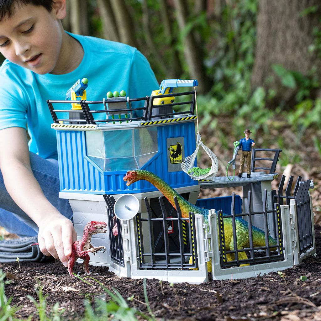Schleich Фигурка станции исследования динозавров 41462