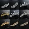 Zircon Bridal Crown Baroque Full Diamond Alloy Crown Bridal Headdress Princess Birthday Hairband Decoration