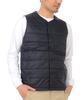 T-Shirt.ST Padded Inner Vest, Solid Color, Side Pockets, Black, Men's and Women's, Size 3L