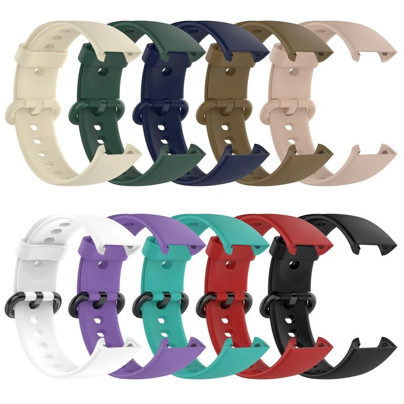 Sport Silicone Straps for Redmi Watch 2 3 Lite Active Replacement Strap Watchstrap Bracelet for Xiaomi Mi Watch Lite Accessories