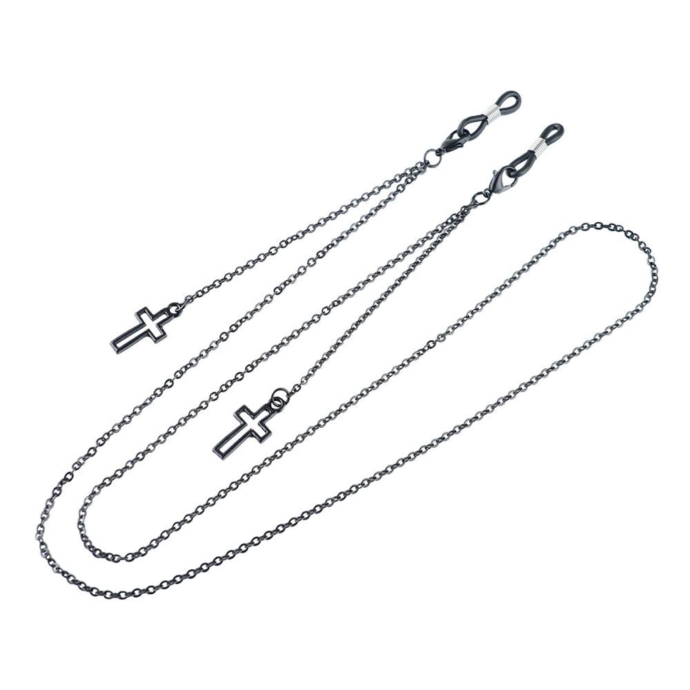 Spectacles Neckline Glasses Chain Cross Sunglasses Chain New Cross Pendant Glasses Chain Men