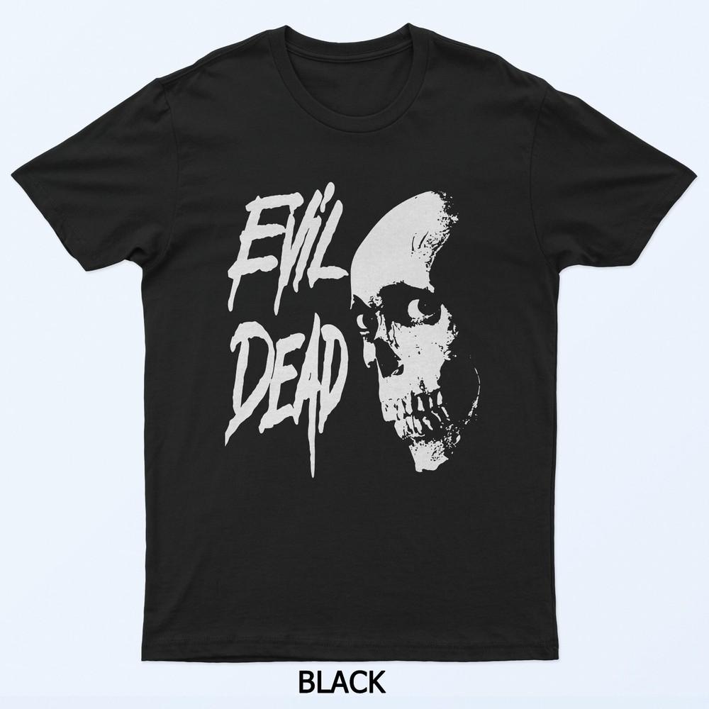 Зловещие мертвецы фильм ужасов логотип черепа футболка для фанатов классического фильма