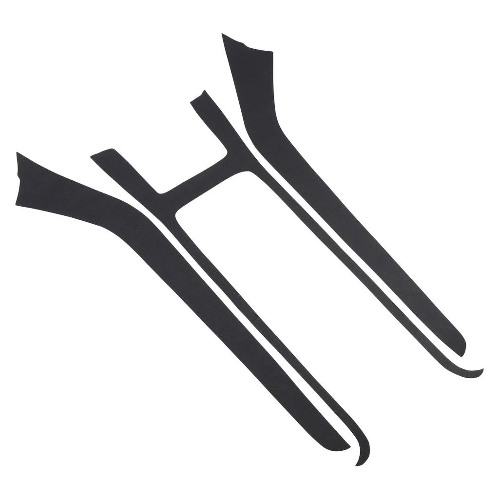 LUCKEASY For Tesla Model 3 Interior Supplies Door Armrest Central Control Instrument Suede Suede Anti-Dirty Pad For Car