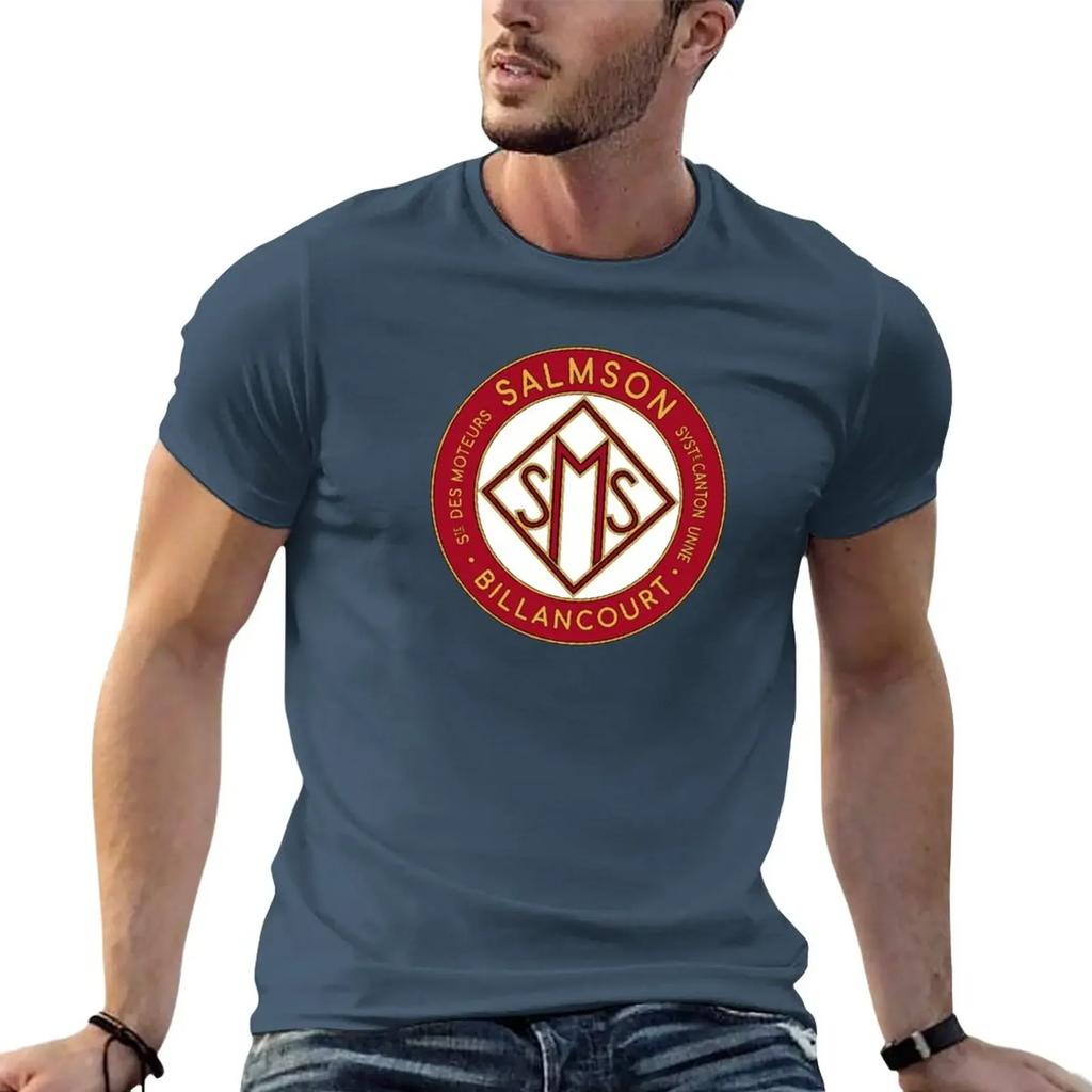 clothing  harajuku Salmson [- Old Car Manufacturer -] T-Shirt Anime t-shirt tops graphic t-shirts anime