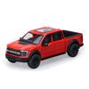 Модель Внедорожного Грузовика Ford F150 Масштаба 1/32, Литье под Давлением из Сплава, Игрушечная Машинка для Детей со Звуком и Светом, Инерционный Механизм