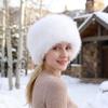 Imitation Fur Artificial Fur Hat Warm Fluffy Hat Winter Elastic Headband  Winter Hair Accessories