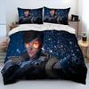 New 3D Print Ow Overwatch Game Dva Comfortable Duvet Quilt Cover Pillowcase Bedding Set Children Bedroom Decoration Home Textile
