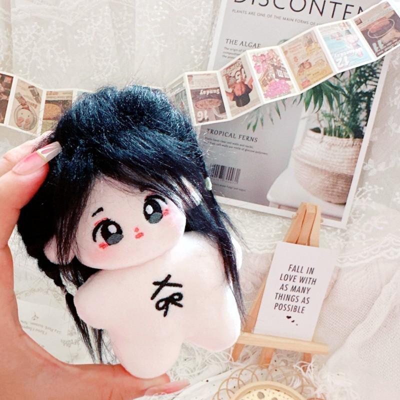 10cm Cute Pink Pink Fragrant Wind Set Plush Doll Kawaii Stuffed Soft Idol Cotton Doll DIY Clothes Accessory for Girls Kids Gifts