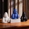 Gorilla Ornament Vinyl Modern Art Living Room Ornament Artistic Flavor Home Decor Children Room Desktop Decoration