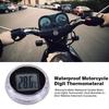 2.8cm Mini Digital Thermometer Universal Indoor Outdoor Waterproof Temperature Monitor Gauge Home Wall Motorcycle Self-adhesive